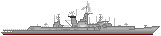 "クレスタ II"級ミサイル巡洋艦