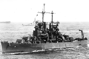 軽巡洋艦サンタ・フェ (1944年12月12日:フィリピン諸島近海)