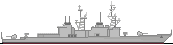 駆逐艦スプルーアンス (竣工時)